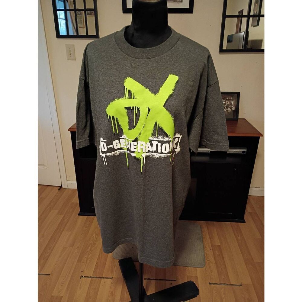 Vintage Y2K WWE WWF DGeneration X S*ck It Short Sleeve Pullover Tee Tshirt Shirt